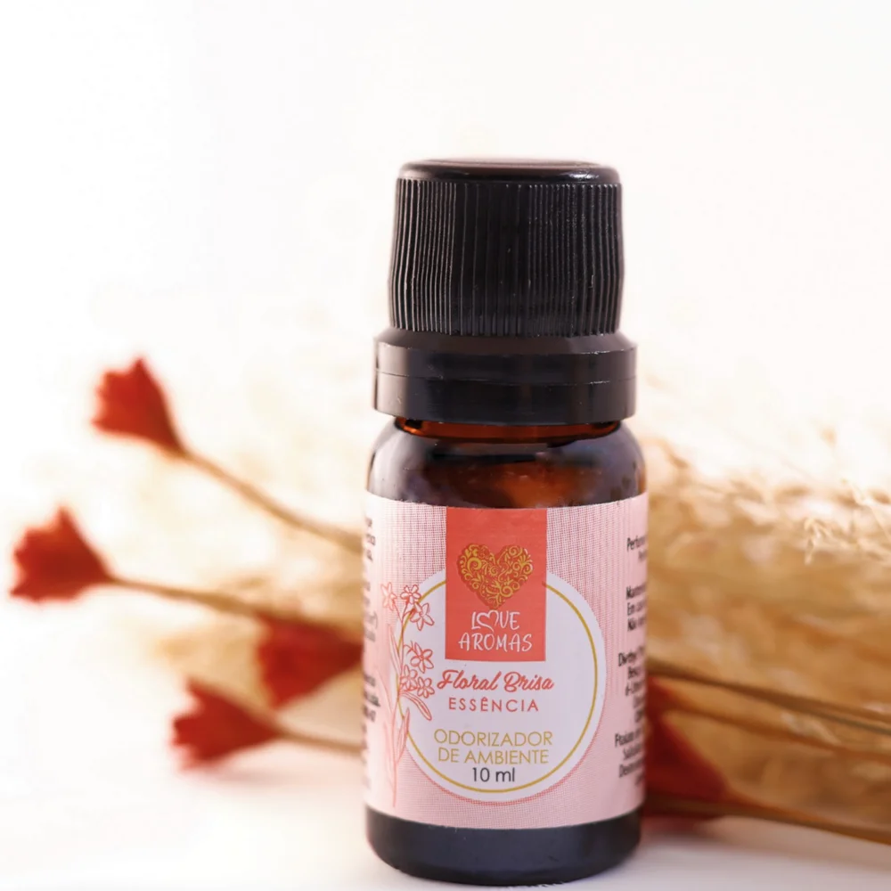 Kit Difusor Elétrico + 2 Essências Aromáticas Floral Brisa Bivolt Branco