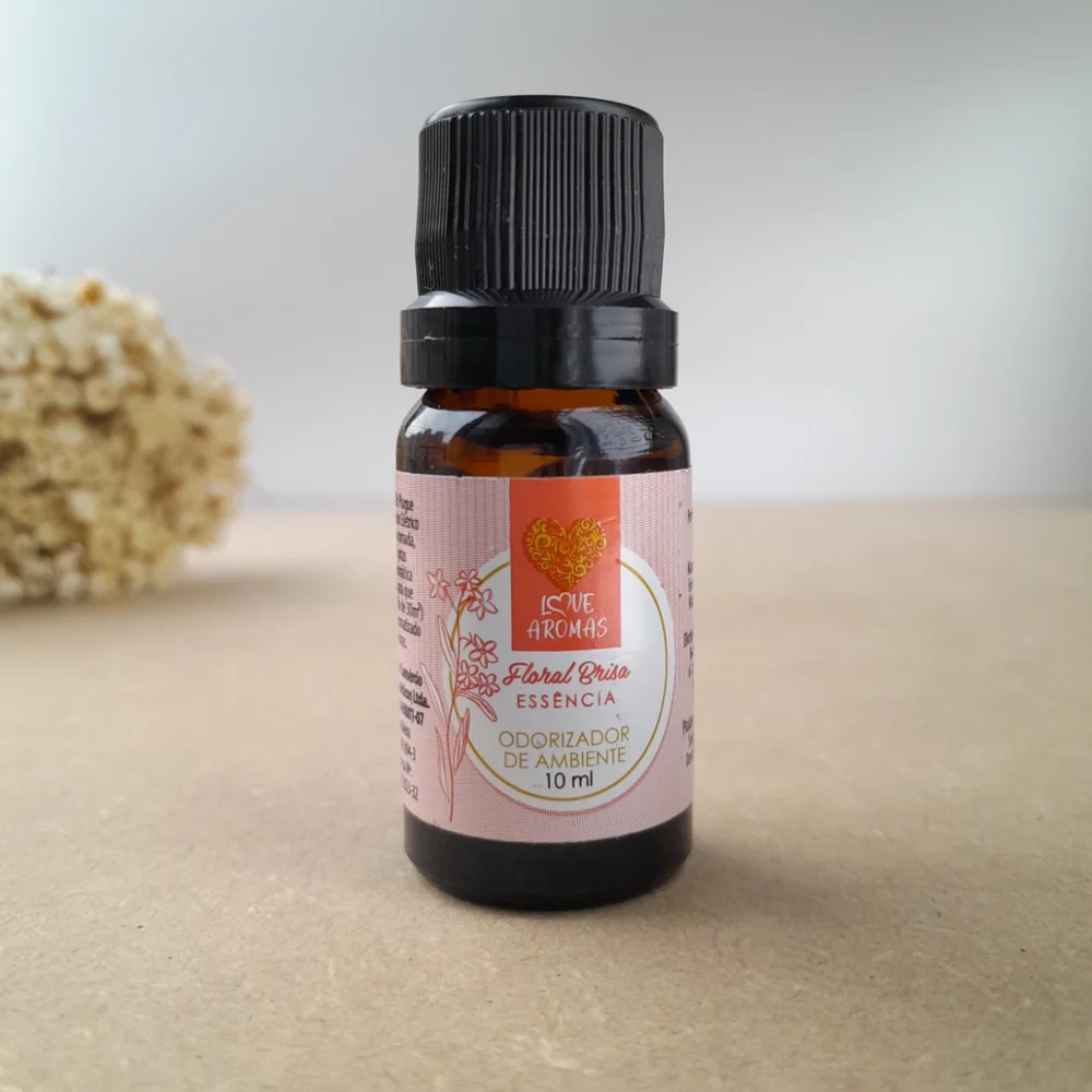 Kit Difusor Elétrico + 2 Essências Aromáticas Floral Brisa Bivolt Branco