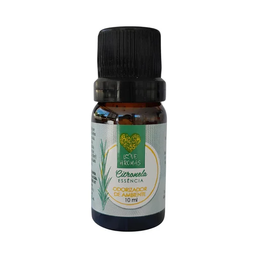 Essência Aromática Citronela 10ml Love Aromas para Difusor Elétrico