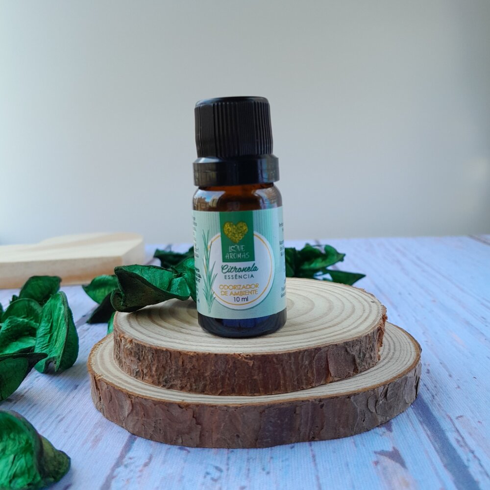 Essência Aromática Citronela 10ml Love Aromas para Difusor Elétrico