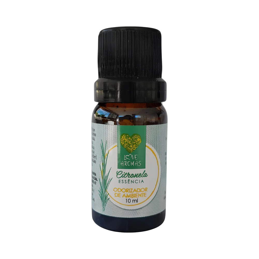 Essência Aromática Citronela 10ml Love Aromas para Difusor Elétrico