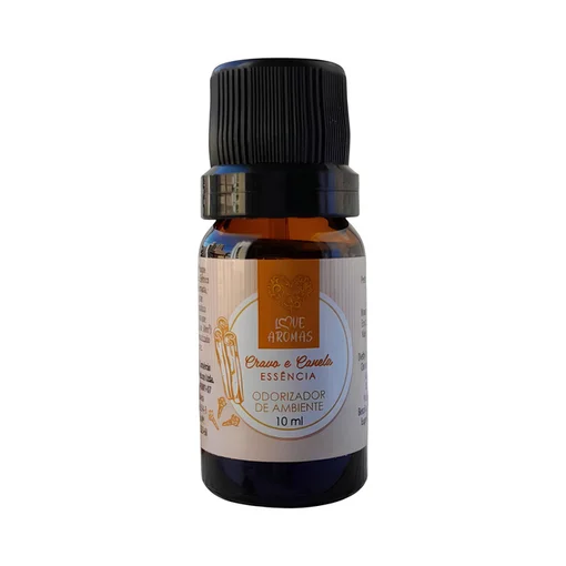 Essência Aromática Cravo e Canela 10ml Love Aromas para Difusor Elétrico