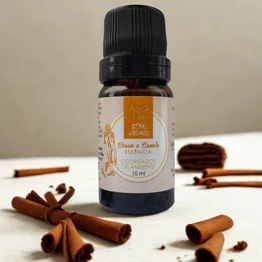 Essência Aromática Cravo e Canela 10ml Love Aromas para Difusor Elétrico