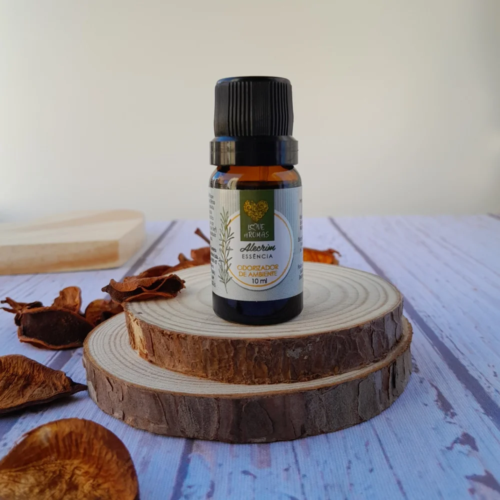 Essência Aromática Alecrim 10ml Love Aromas para Difusor Elétrico
