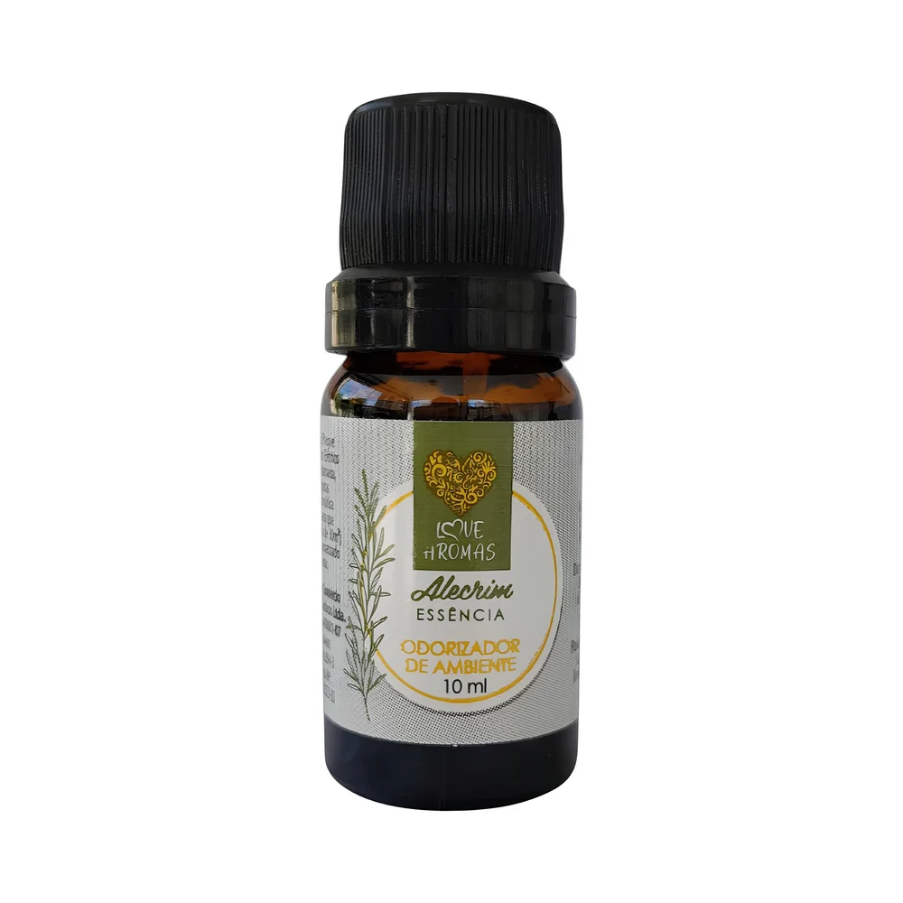 Essência Aromática Alecrim 10ml Love Aromas para Difusor Elétrico