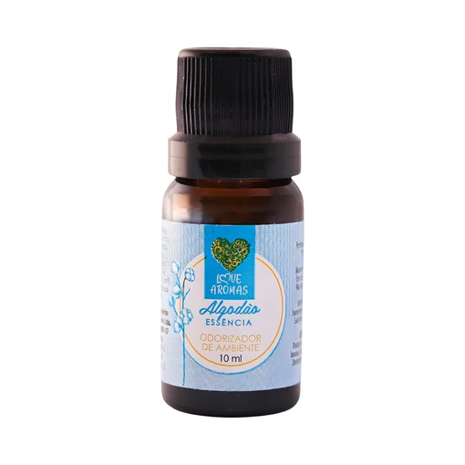 Essência Aromática Algodão 10ml Love Aromas para Difusor Elétrico