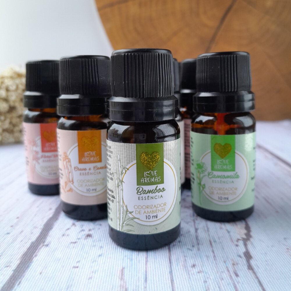Essência Aromática Algodão 10ml Love Aromas para Difusor Elétrico