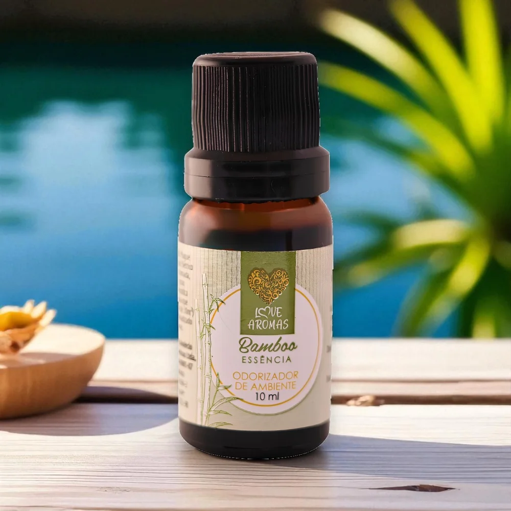 Essência Aromática Bamboo 10ml Love Aromas para Difusor Elétrico