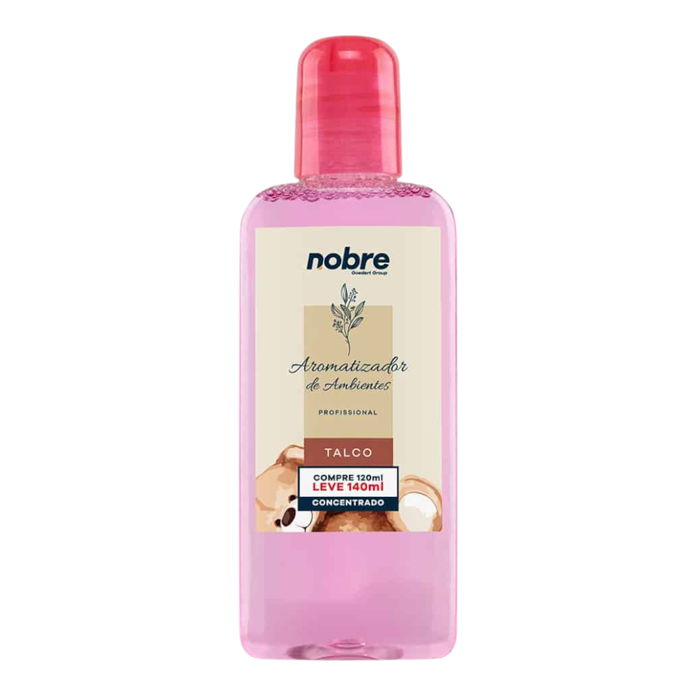 Aromatizante de Ambiente 140ml Nobre - Talco Concentrado, Perfume Duradouro