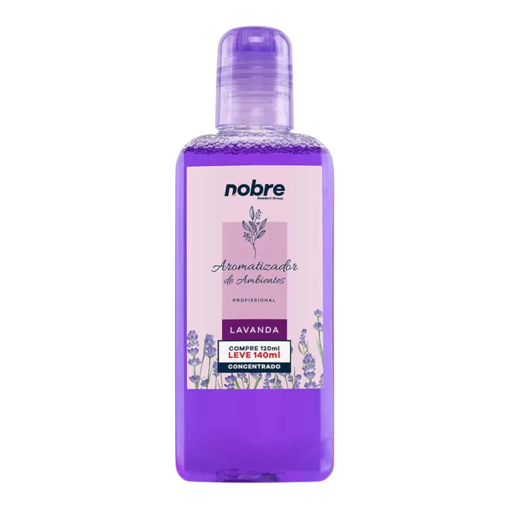 Aromatizante de Ambiente 140ml Nobre - Lavanda Concentrado, Perfume Duradouro