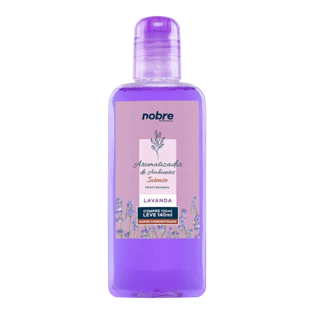 Aromatizante de Ambiente 140ml Nobre - Lavanda Super Concentrado, Perfume Duradouro