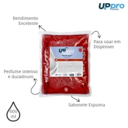Refil Sabonete Espuma 600ml Buriti Up Hand Bag s/ Válvula - UPPRO