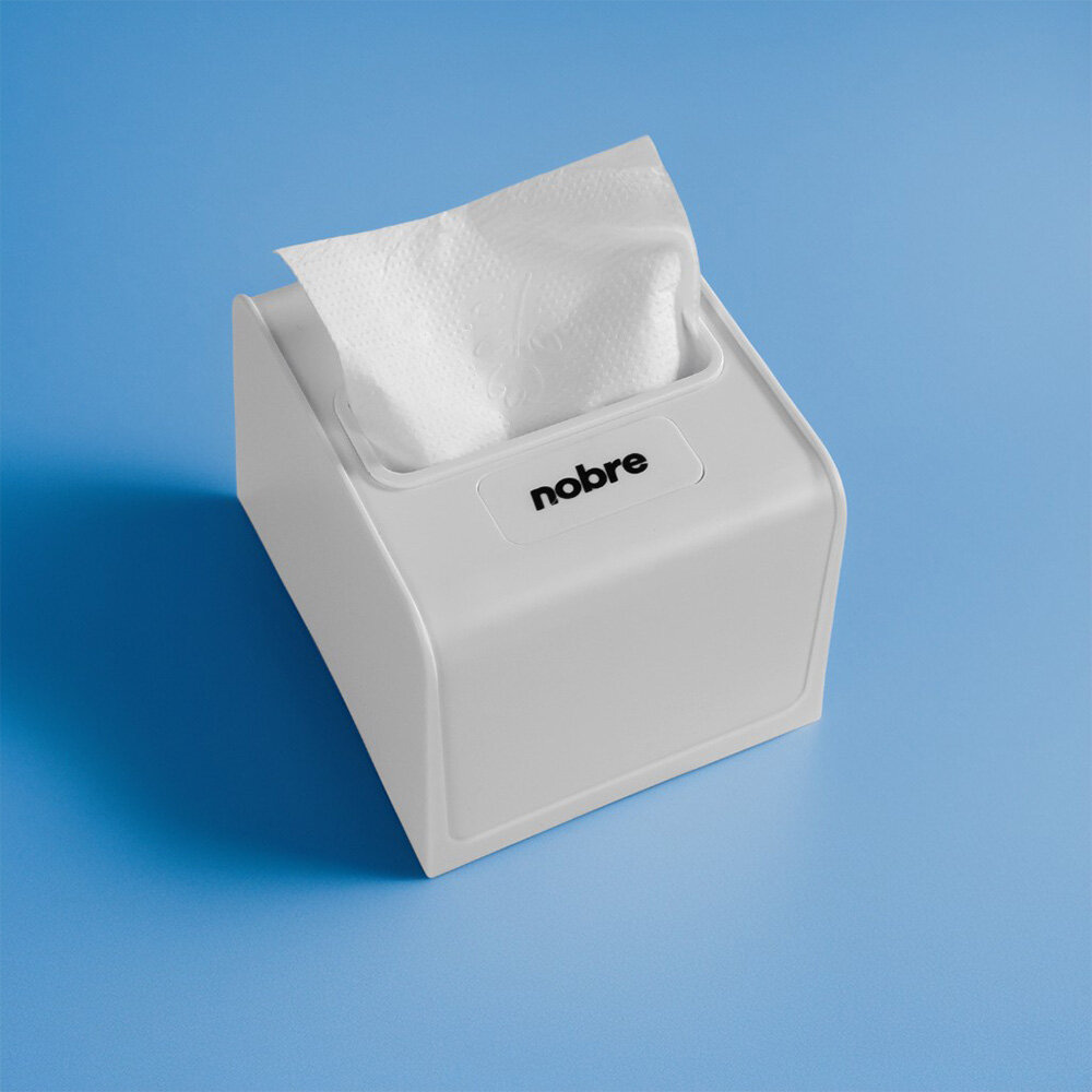 Dispenser para Guardanapo Interfolhado Branco Plástico - Nobre