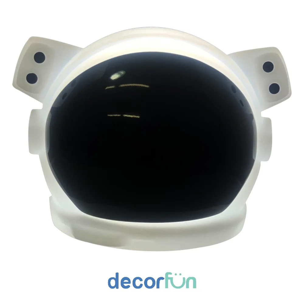 Luminária Capacete de Astronauta 3D Decoração Criativa Bivolt