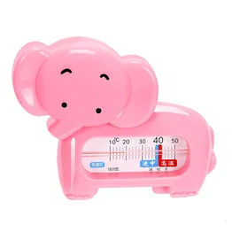Termômetro de Banho Bebê Infantil Monitor Temperatura da Água - Elefante Rosa