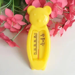 Termômetro de Banho Bebê Infantil Monitor Temperatura da Água - Urso Amarelo