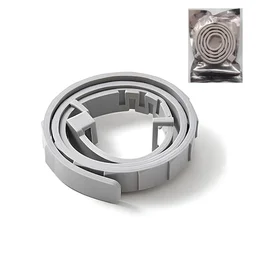 Coleira Antipulgas Para Cães Ajustável 63cm Cinza Óleo Essencial Pulgas e Carrapatos