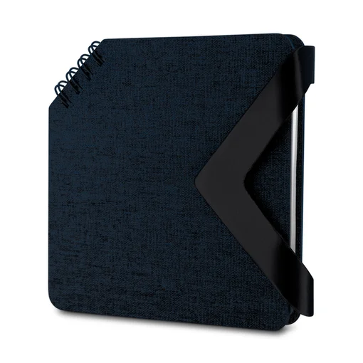 Mini Caderno com Fecho Magnético 70 Folhas Pautadas Azul
