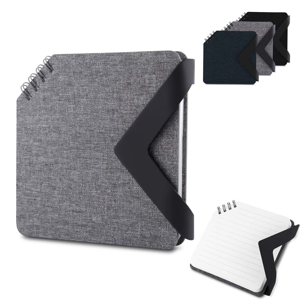 Mini Caderno com Fecho Magnético 70 Folhas Pautadas Azul