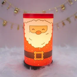 Luminária Papai Noel Natal Bivolt Decoração Natalina