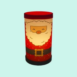 Luminária Papai Noel Natal Bivolt Decoração Natalina