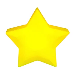 Luminária Estrela Infantil Amarela Bivolt Decoração Quarto