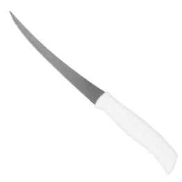 Faca para Tomate Profissional Inox 5" Linha Pro Cabo Branco