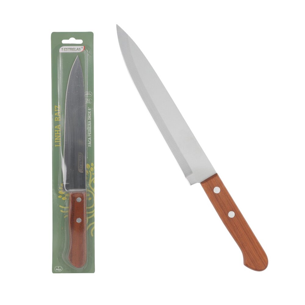 Faca Peixeira Inox 8