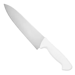 Faca Chef Profissional Inox 8" Linha Pro Cabo Branco 5Estrelas