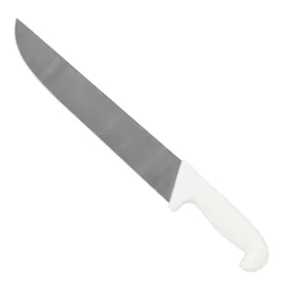 Faca Carne Profissional Inox 10" Linha Pro Cabo Branco 5Estrelas