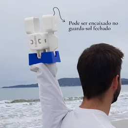 Organizador Sunporte Gancho para Guarda-Sol Suporte de Copos Taças Óculos Jóias