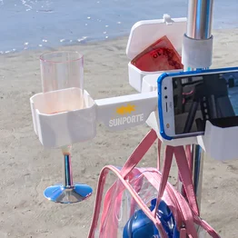 Organizador Sunporte Gancho para Guarda-Sol Suporte de Copos Taças Óculos Jóias