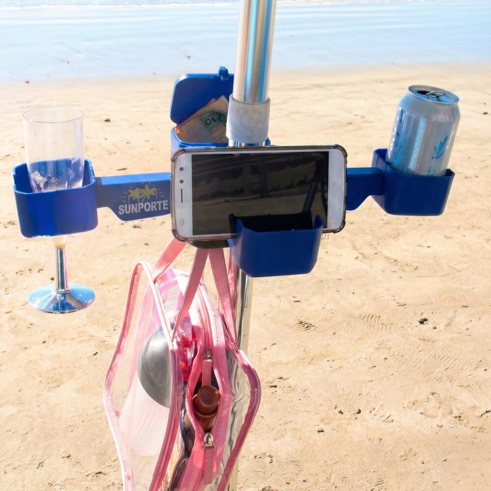 Organizador Sunporte Gancho para Guarda-Sol Suporte de Copos Taças Óculos Jóias