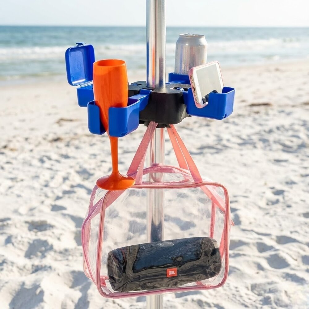 Organizador Sunporte Gancho para Guarda-Sol Suporte de Copos Taças Óculos Jóias