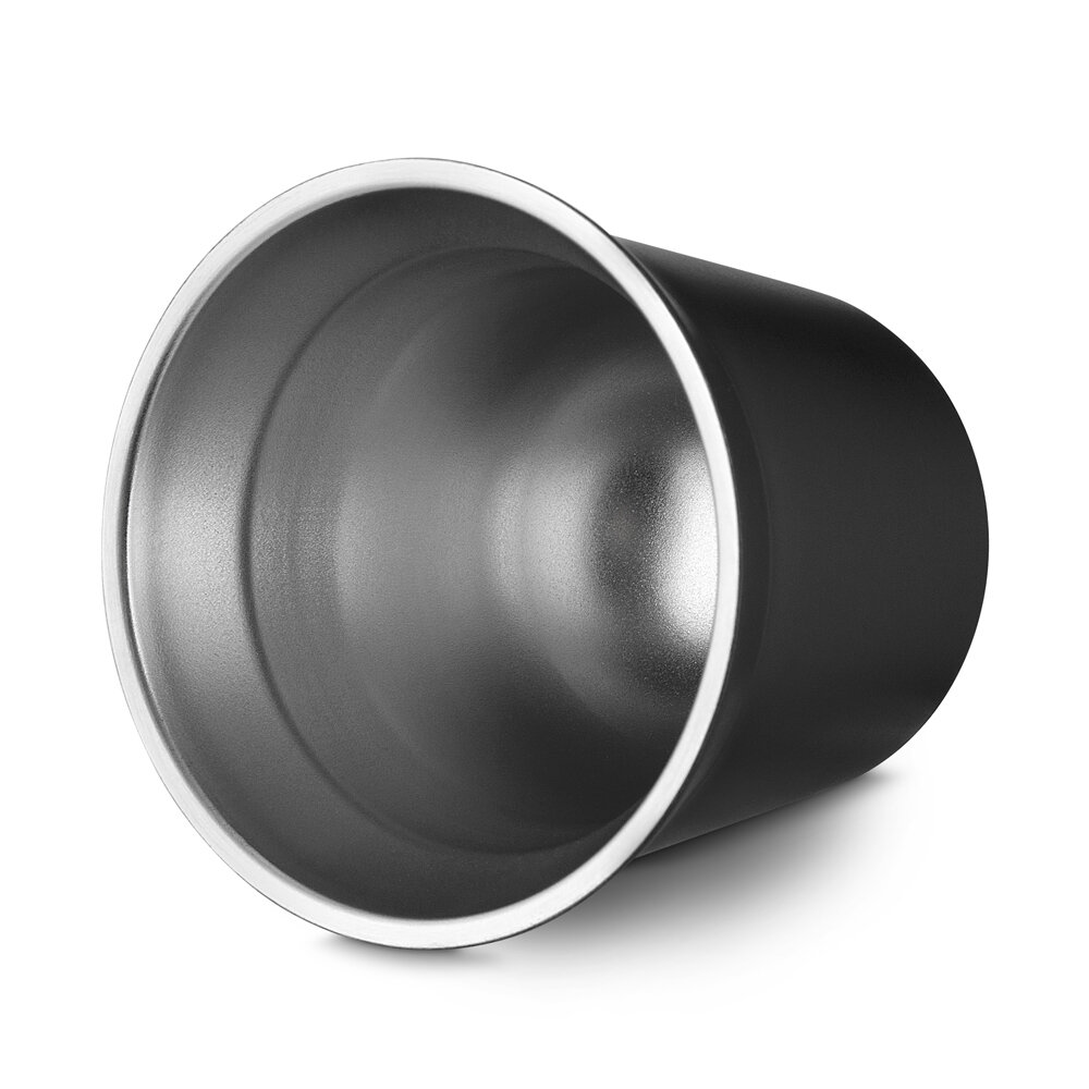 Copo Térmico Café Expresso 40ml Aço Inox Parede Dupla Preto