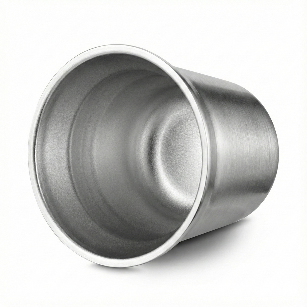 Copo Térmico Café Expresso 40ml Aço Inox Parede Dupla Prata