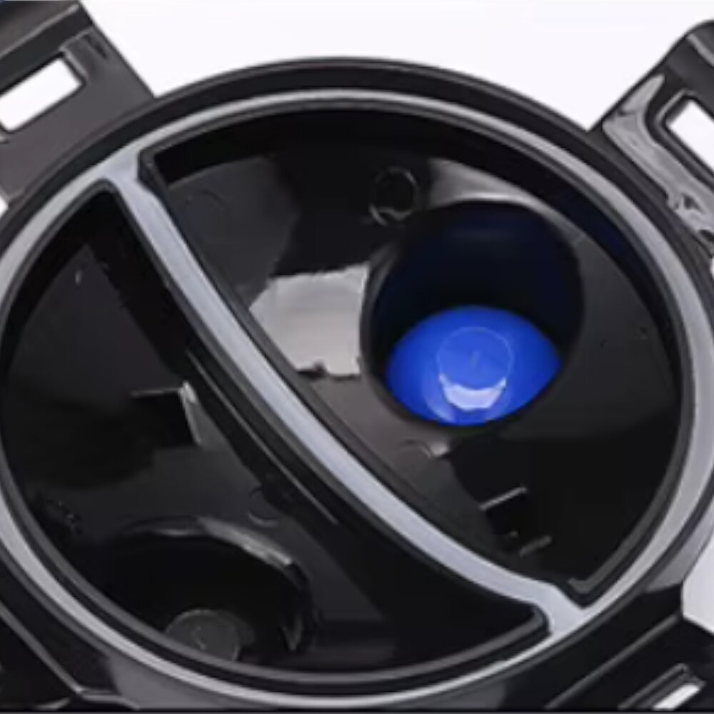 Garrafa Dupla Porta Ração e Água Pets com Pote Retrátil Azul