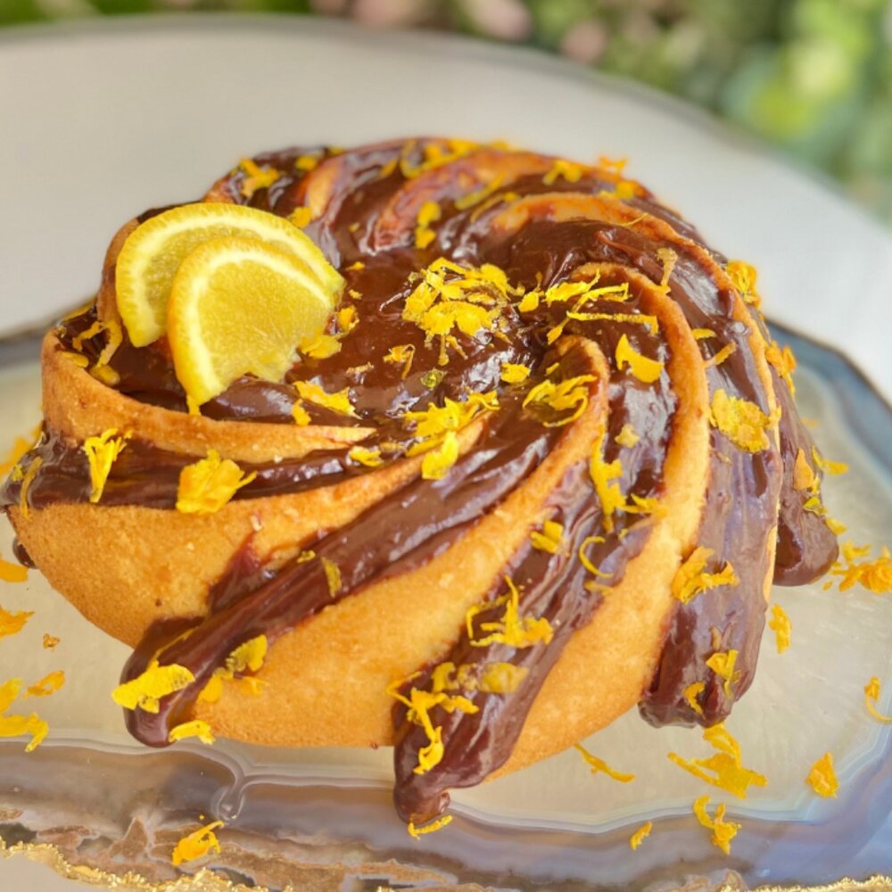 Mistura para Bolo Laranja King Mix 450g Sem Glúten Sem Lactose