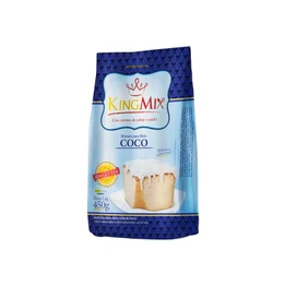 Mistura para Bolo Coco King Mix 450g Sem Glúten Sem Lactose