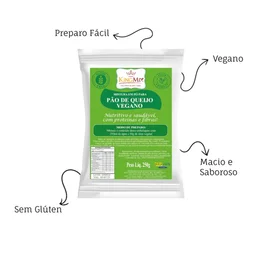 Mistura para Pão de Queijo Vegano King Mix 250g Sem Glúten
