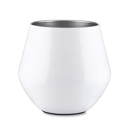 Taça Térmica Inox 350ml com Haste Removível Vira Copo Branca