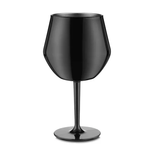 Taça Térmica Inox 350ml com Haste Removível Vira Copo Preta