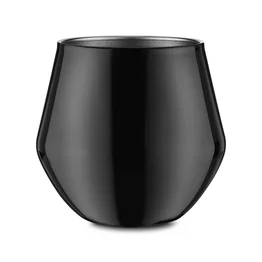 Taça Térmica Inox 350ml com Haste Removível Vira Copo Preta