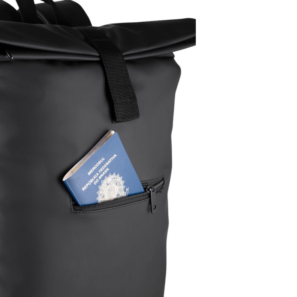 Mochila para Notebook 15.6” em PU 16,5L Alças Acolchoadas