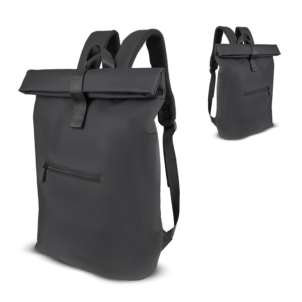 Mochila para Notebook 15.6” em PU 16,5L Alças Acolchoadas
