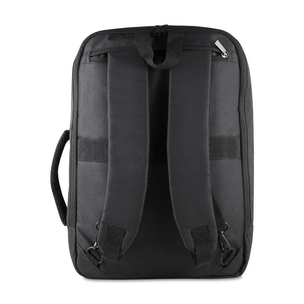 Mochila Pasta Executiva Notebook 15.6” Engate de Viagem Preta