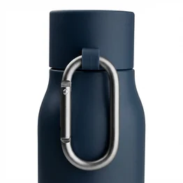 Garrafa Térmica Inox Parede Dupla 550ml Tampa Rosqueável Azul