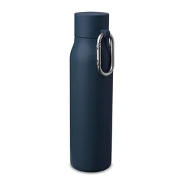 Garrafa Térmica Inox Parede Dupla 550ml Tampa Rosqueável Azul