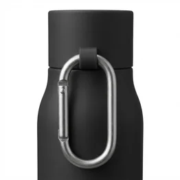 Garrafa Térmica Inox Parede Dupla 550ml Tampa Rosqueável Preta