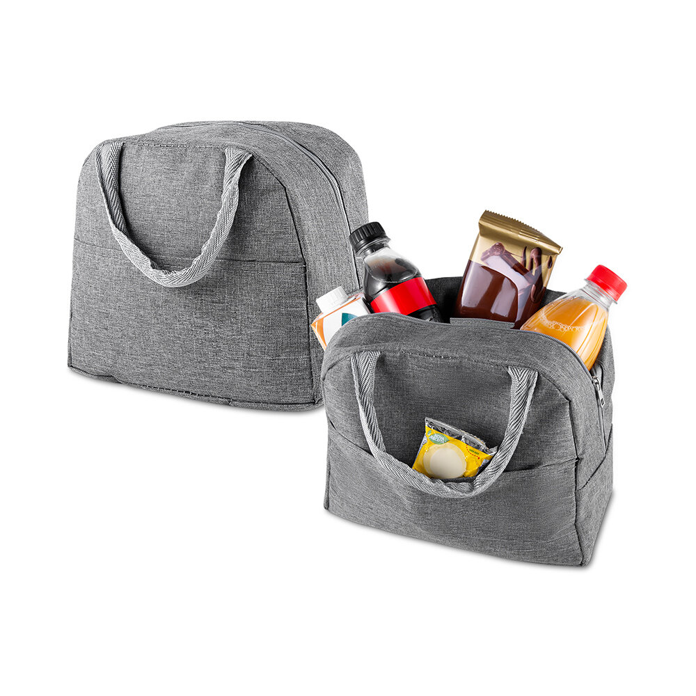 Bolsa Térmica 5L Poliéster Revestimento Alumínio com Zíper Sem Solda